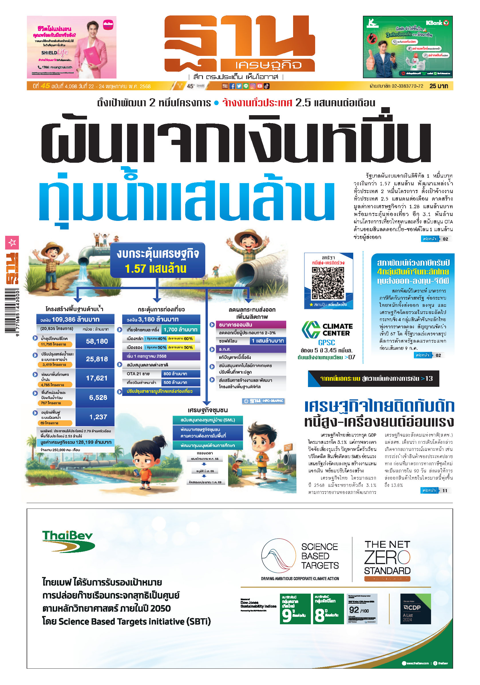 ฐานเศรษฐกิจ 22 - 24 May 2025
